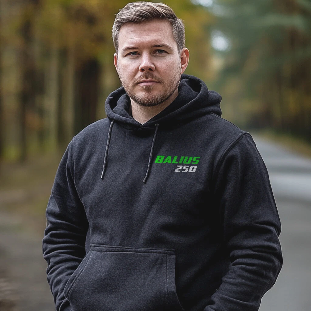 Kawaasakii Balius 250 (ZR250, ZR-2) - Motorcycle Hoodie Pullover for Riders