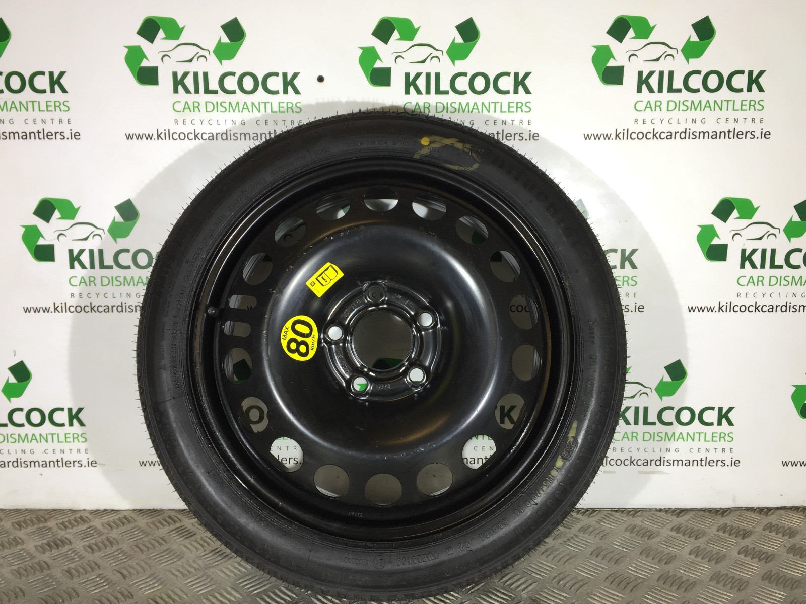 2007 VAUXHALL ASTRA SPARE WHEEL & TYRE GENUINE T115/70R16 16 INCH