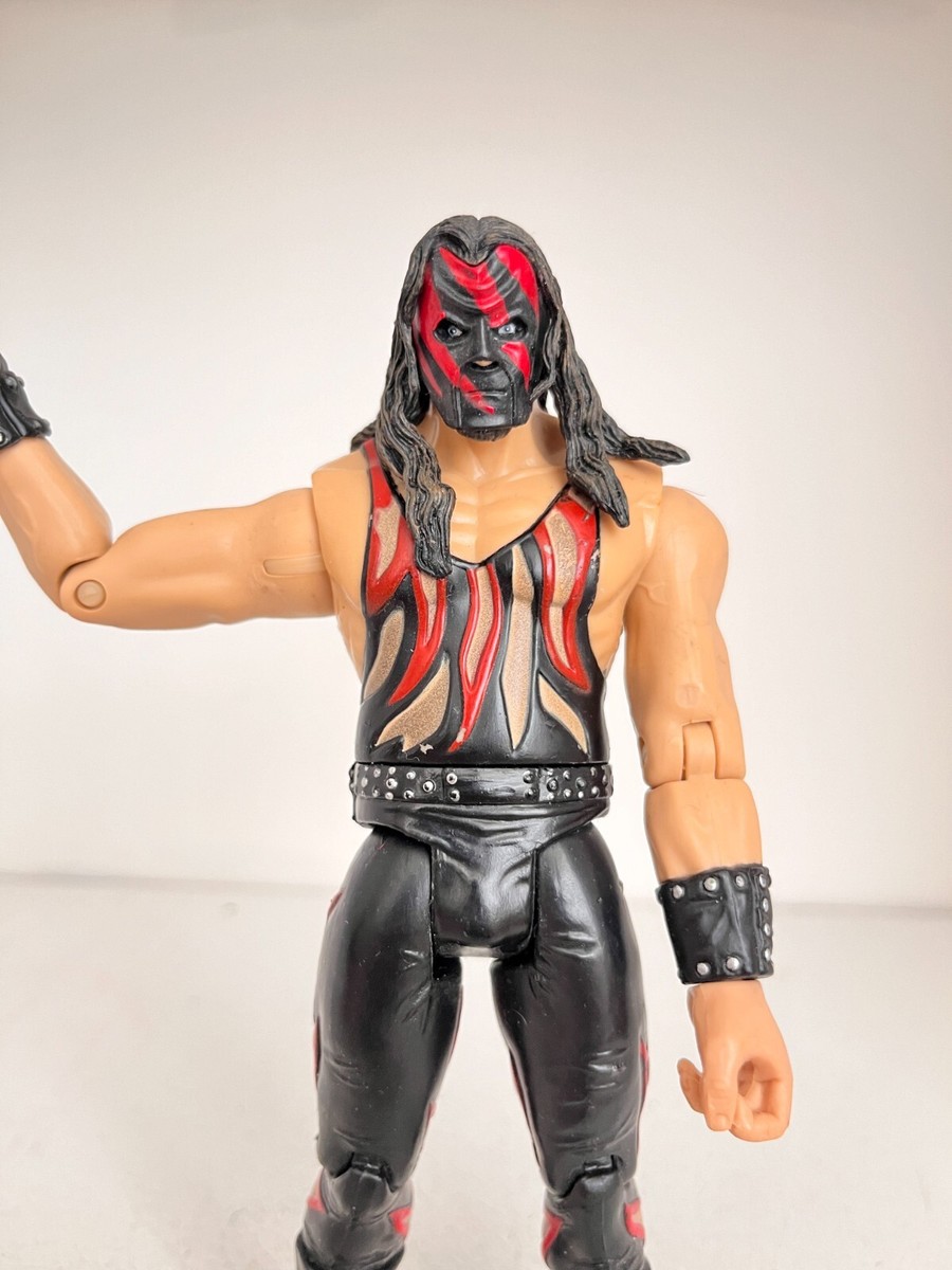 WWE WWF MASKED KANE JAKKS R3 TECH RAW DRAFT SERIES WRESTLING