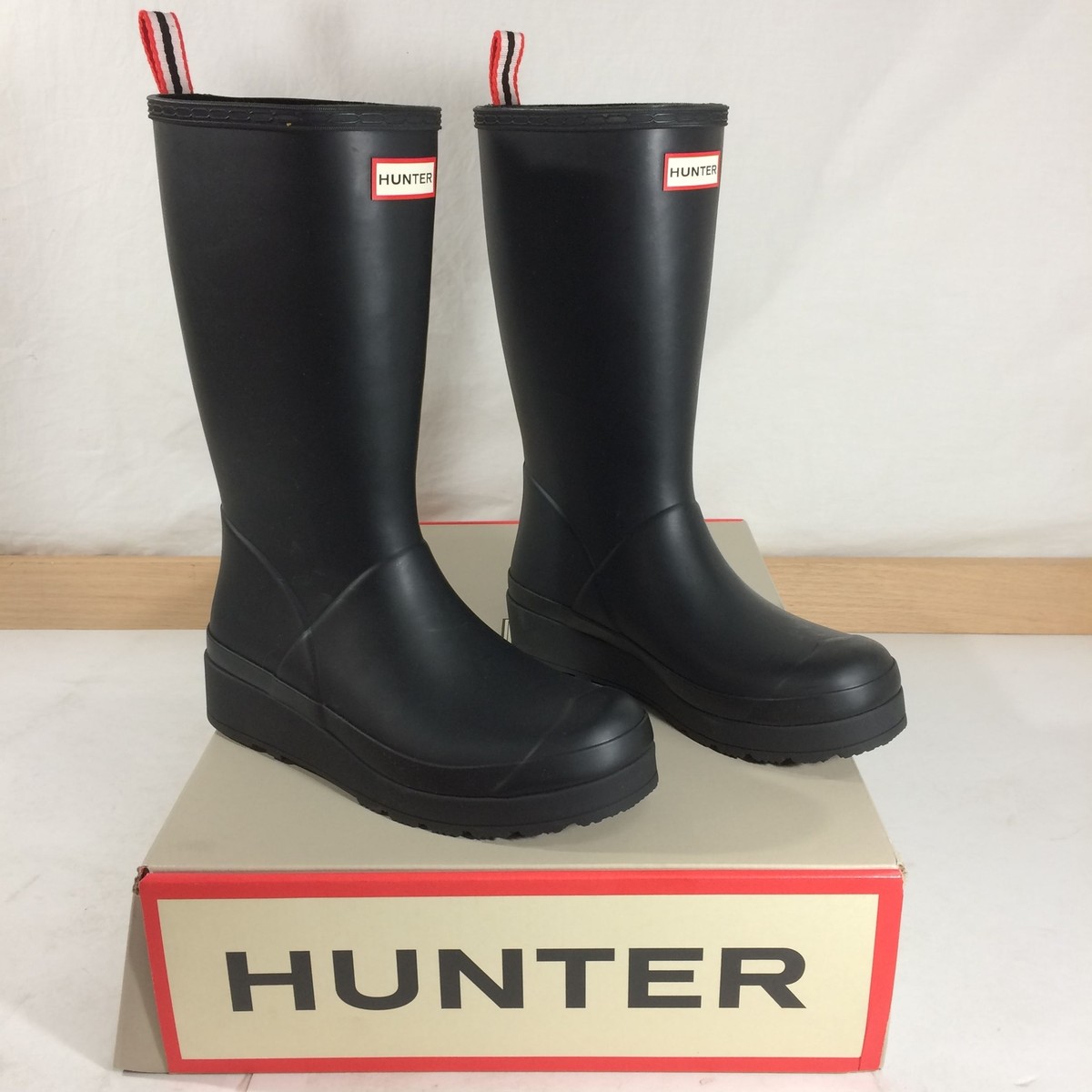 Hunter Original Play Boot Tall Women's Casual Boots, Black