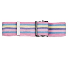 Prestige Medical Cotton Gait Belt with Metal Buckle Stripe Pattern A