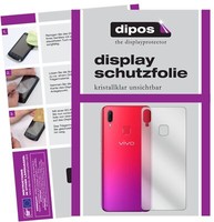 6X Schutzfolie FüR Vivo Y91 C RüCkseite Klar Displayschutzfolie Display Schutz