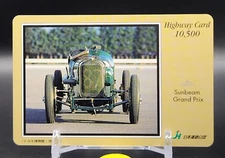 Sunbeam Grand Prix Highway Card Cards Japan Japanese Vintage Retro Very Rare a
