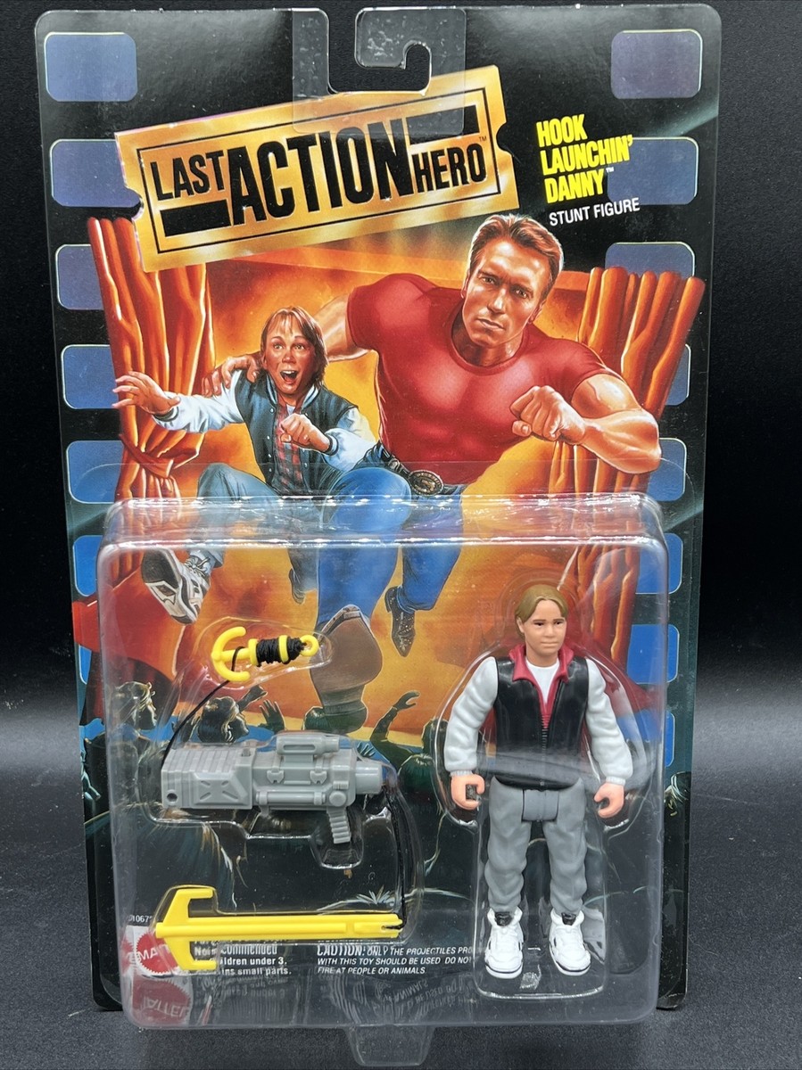 「ラストアクションヒーロー」MATTLE社製アクションフィギュア３種（1993） Last Action Hero Slater's Convertible Stunt Car Mattel 1993