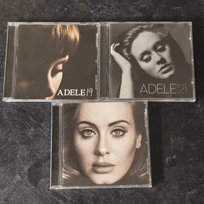 Adele 19 21 25 CD Album Bundle Set 3 Discs Collection - Image 1 of 3