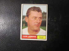 1961  TOPPS #142  LUIS ARROYO  YANKEES     EX/EXMT