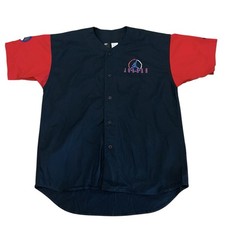 Vintage Nike Air Jordan VIII Hare Baseball Jersey 90s Sz Large