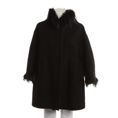 Ermanno Scervino Übergangsjacke 40 IT 46 Schwarz