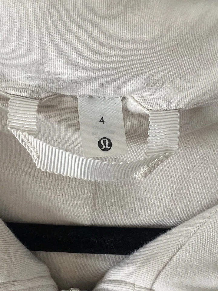 Lululemon Oh So Sherpa Half Zip Trench Hoodie Pullover 4 Kangaroo Pocket Jacket - Image 3 of 4