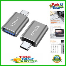 Elegant 2-Pack USB C to USB 3.0 Adapters - High-Speed Data Transfer  Charge