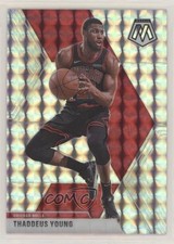 2019-20 Panini Mosaic Silver Mosaic Prizm Thaddeus Young #137 04jv