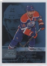 2015-16 Upper Deck Fleer Showcase Flair Row 1 Blue Ice /99 Jordan Eberle #20 1r5