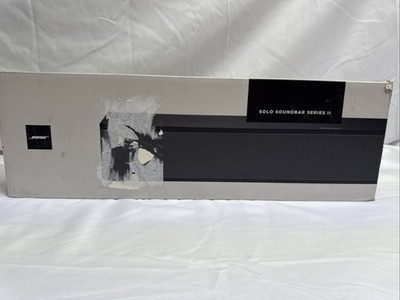 Bose Solo Series II Soundbar - Black 120V AST Club (885866-1100)