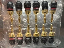 Amazon Basics Banana Plug Deadbolt - 6 Pairs  New Open Box Unused