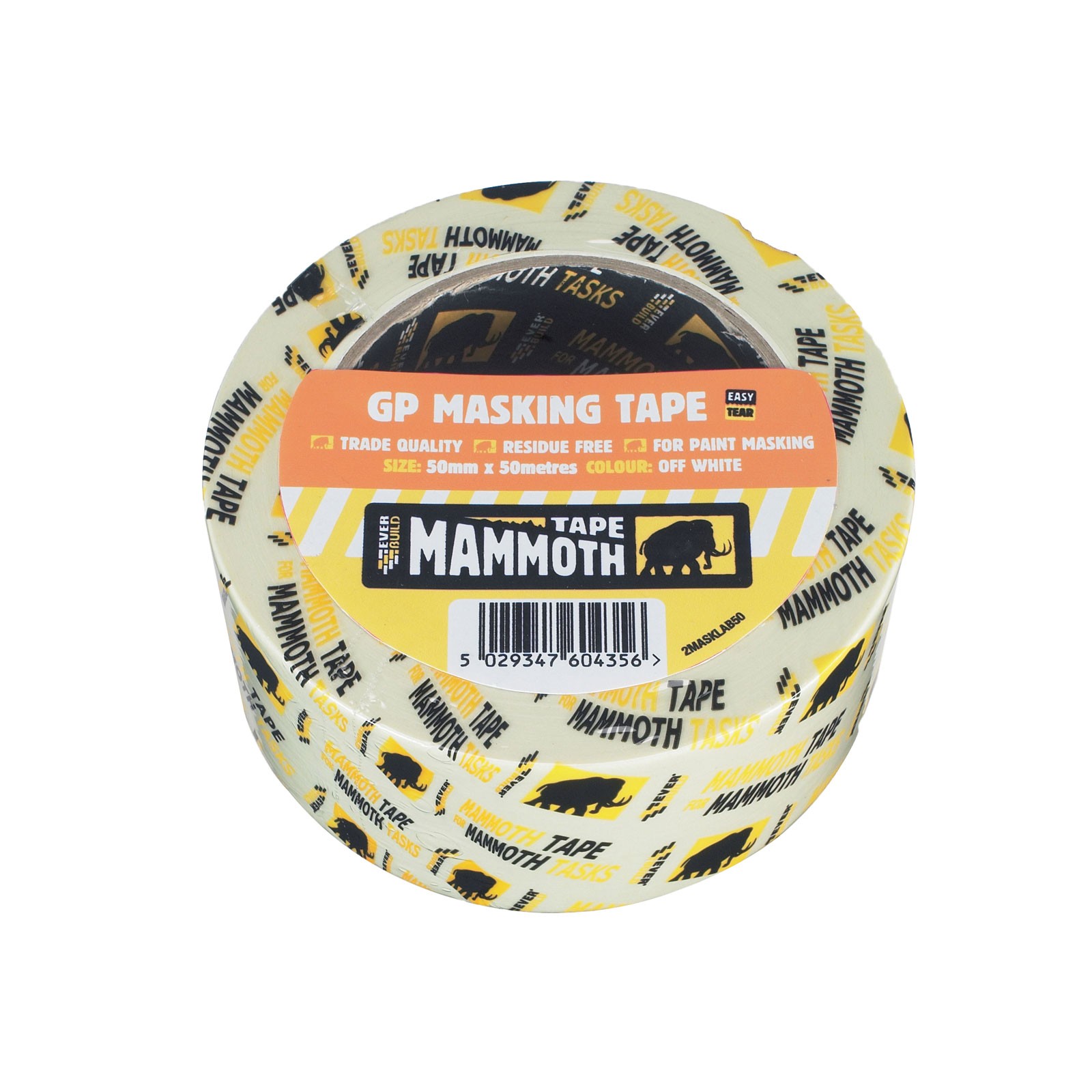 Everbuild Retail Masking Tape 50mm x 50m