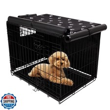 Pet Prime Dog Crate Cover for Wire Cages 24 30 36 42 48 Inch Outdoor Pet Kenn