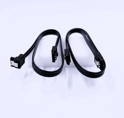 eSATA Kabel Set 2 Stück 50cm Gerade Gewinkelt Externe Festplatte 6Gb/s Garantie