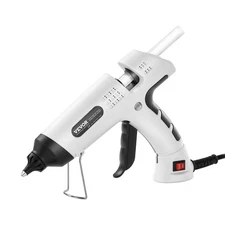 60/100W Pro Mini Glue Gun with 20 Sticks, Fast Warm-Up, White