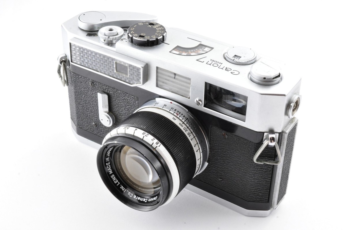 Canon Model 7 Rangefinder + 50mm f1.8 Lens [As Is Working