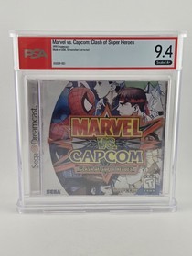 GRADED 9.4 Marvel vs. Capcom: Clash of Super Heroes (Sega Dreamcast, 1999) 
