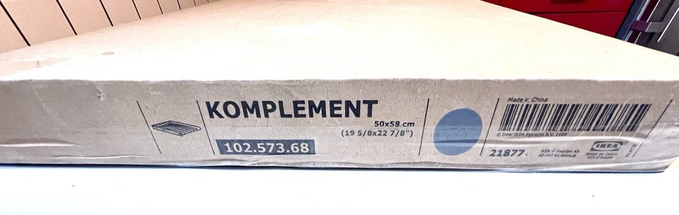 Kleiderstange Auszug Neu Original Verpackung 50x58 Set Grau IKEA KOMPLEMENT - Bild 2 von 4