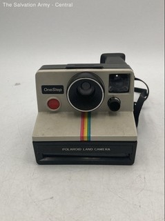 Polaroid OneStep Multicolor Rainbow Stripe Instant Land Camera With Strap