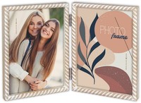 Zep Holz-Doppelrahmen Lisse 2 Fotos 10X15 Cm (23X16,3 Cm)