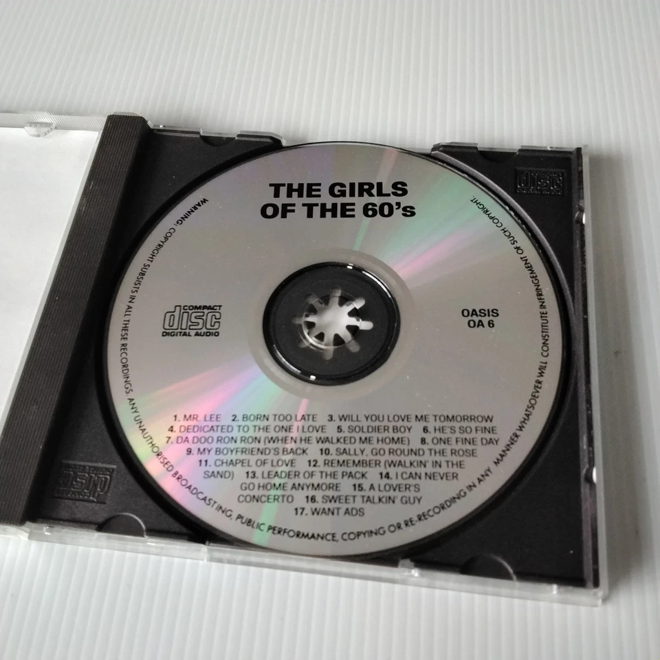 60's girls of the sixties pop CD album compilation 17 tracks - image 4 of 4