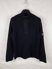 Stone Island AW 2007 1/3 Zip Wool Knit Sweater Size: M Men  s
