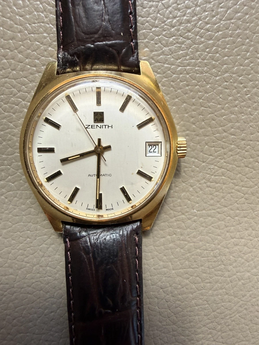 Vintage Zenith Surf Cal 2572 PC, 17-jewel Automatic Mens Watch