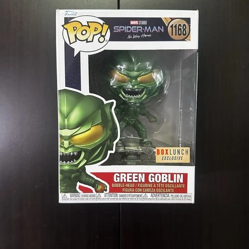 Funko POP: GREEN GOBLIN #1168 Spider-man: No Way Home  BoxLunch Exclusive