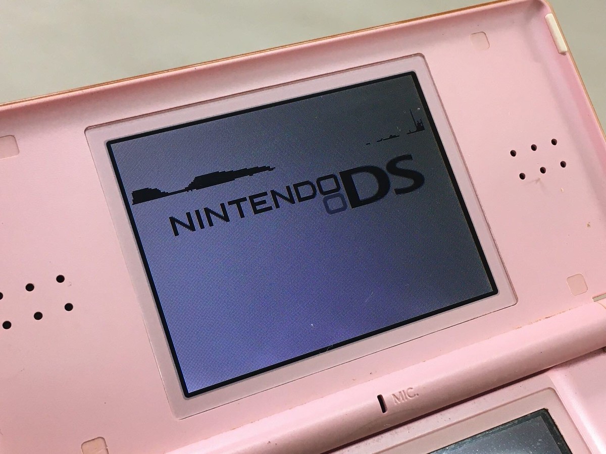 ニンテンドーDS lite LG2883 Plz Read Item Condi Nintendo DS Lite Noble Pink