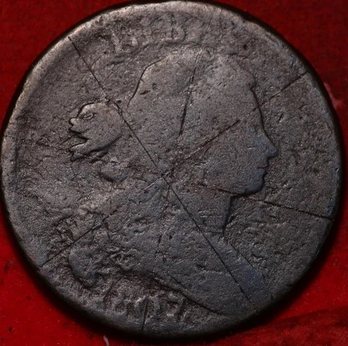 1807 Draped Bust Large Cent — photo from the most recent tracked eBay sale