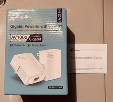 TP-Link AV 1000 Gigabit Power Line Extender - New - Open Box TL-PA7017