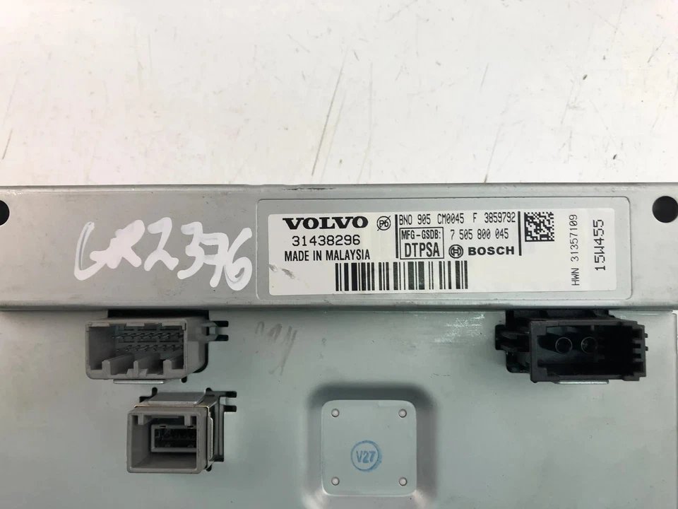 VOLVO V40 Hatchback Affichage de Navigation 31438296 2013 16436134 - Photo 3/4