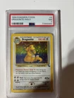 Pokémon TCG Dragonite Holo Card Fossil, 4/62, PSA 7