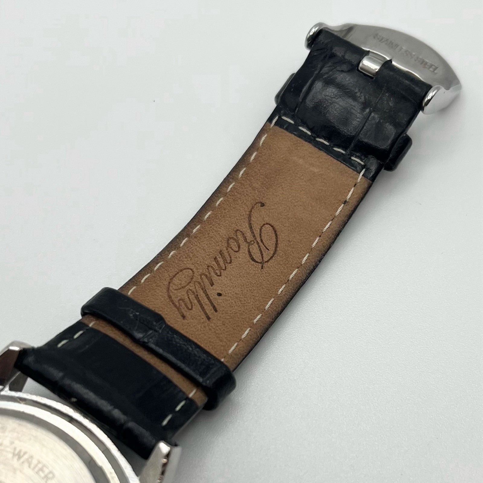 Stauer 28997  Quartz Date Function Blue Sunburst … - image 6