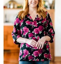 The Pioneer Woman Floral Peasant Blouse