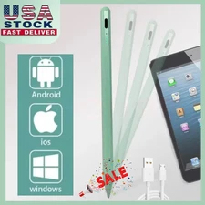 Touch Screen Pen Stylus Drawing Universal For iPhone iPad Samsung Tablet Green