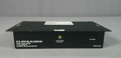 Clockaudio CDT100 MKII Dante Transporterl Audio Interface **USED EXCELLENT**