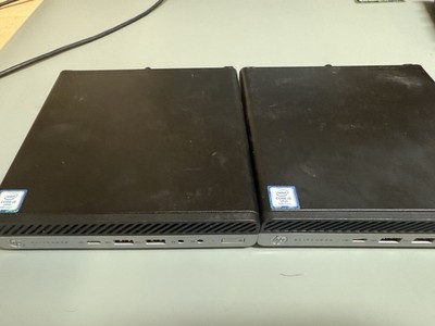Lot of 2 - HP EliteDesk 800 G5 (256GB, Intel Core i5 9th Gen., 2.20 GHz, 16GB)