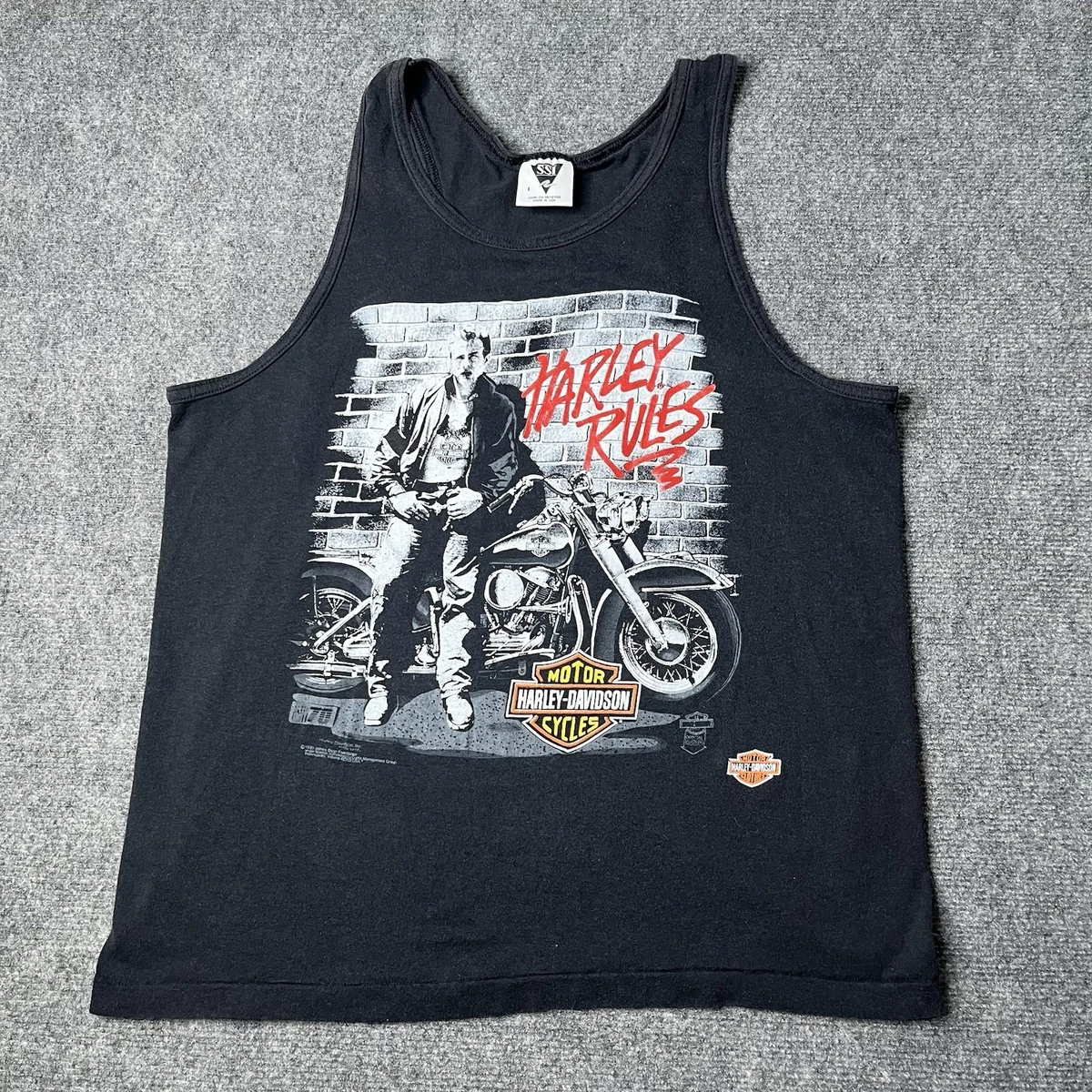 Harley-Davidson Vintage Sleeveless T-Shirts for Men for sale | eBay