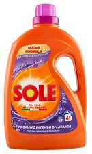Sole Flüssigwaschmittel Lavendel Waschmaschine 41 Messlöffel Weiß Made In Italy