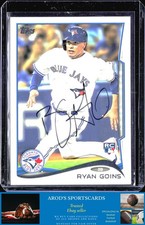 2014 Topps *Ryan Goins **Card #319** AUTO (RC)