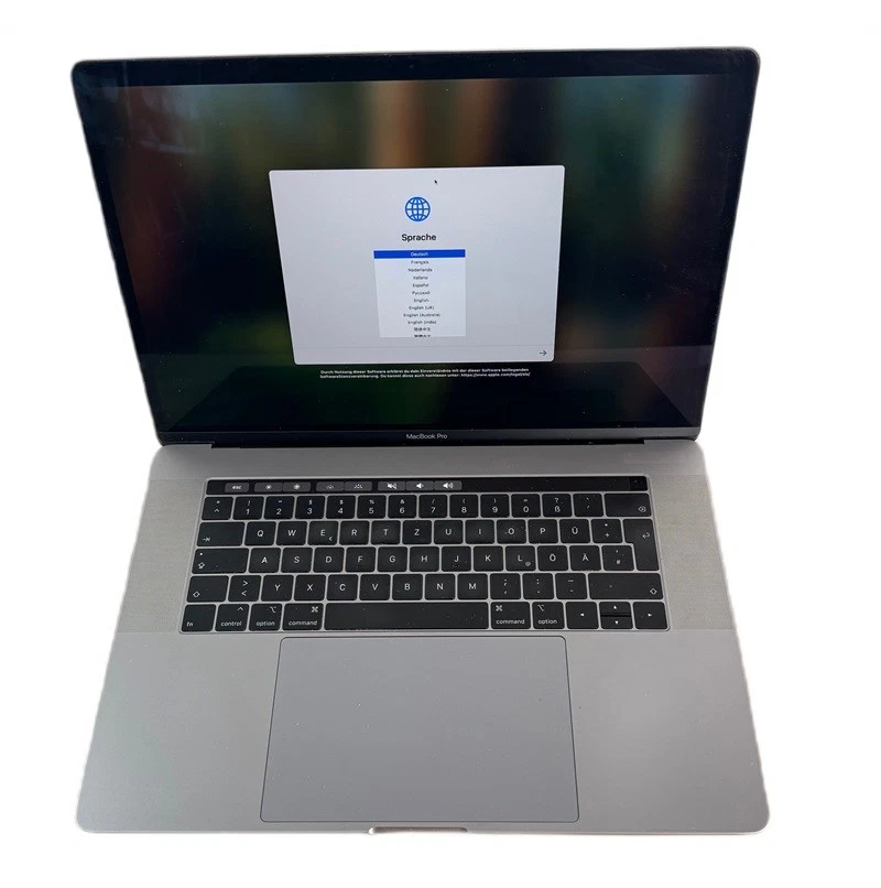Apple MacBook Pro 2018 15,4" Notebook i7-8750H 16GB 256GB SSD Touchbar spacegrey - Bild 2 von 4