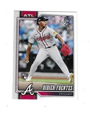 2026 Topps Series 1 Didier Fuentes Rookie Card #243