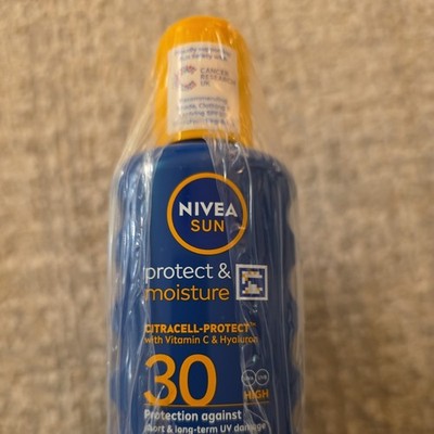 6 x Nivea Protect Sonnencreme 200 ml Packungen LSF 30 New Old Stock 2022