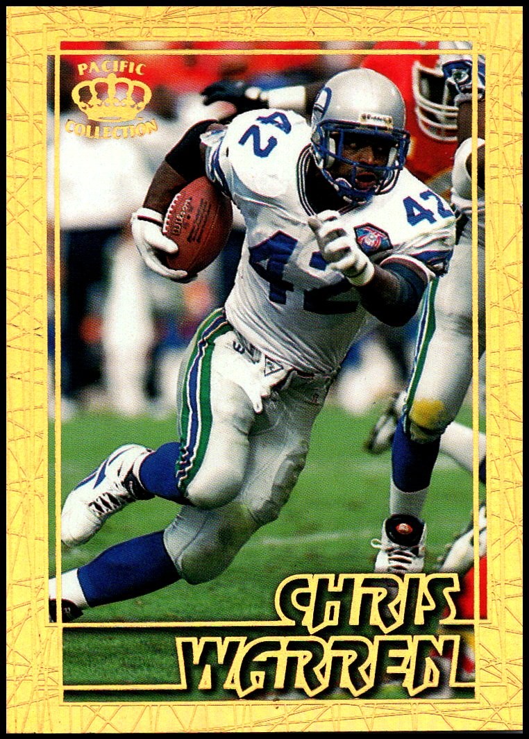 1995 Pacific #GC-32 Chris Warren - Gems of the Crown FREE SHIPPING!