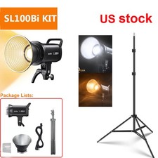 US Godox SL100Bi SL Series Bi-Color LED Video Light with 2m light Stand KIT