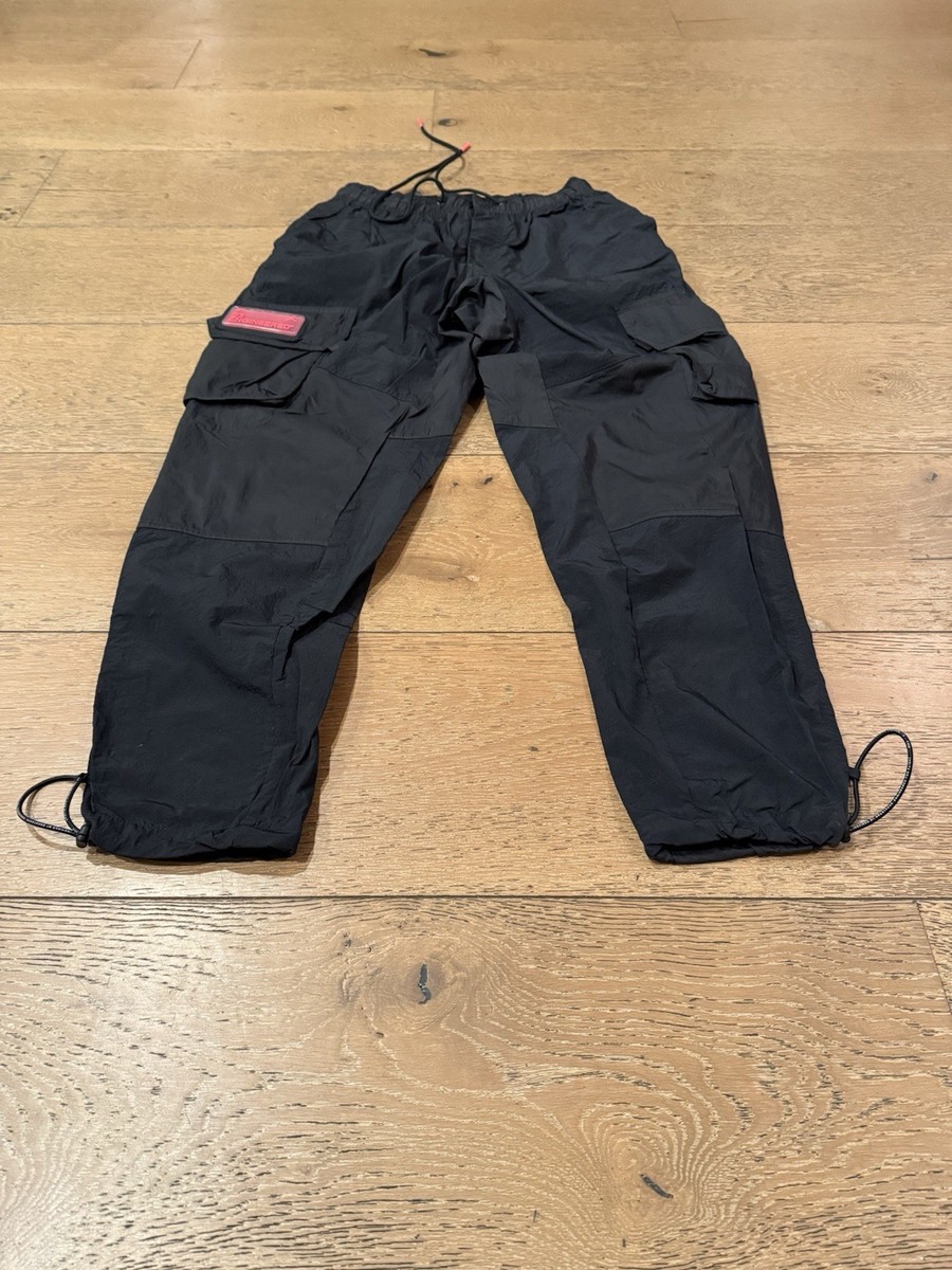 Jordan 23 Engineered Pants Mens M Black Nylon Cargo Ripstop